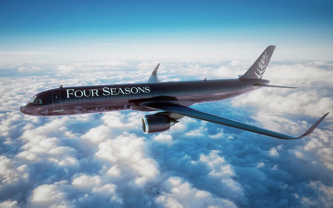 El jet privado de Four Seasons aterrizará en la Ciudad de México