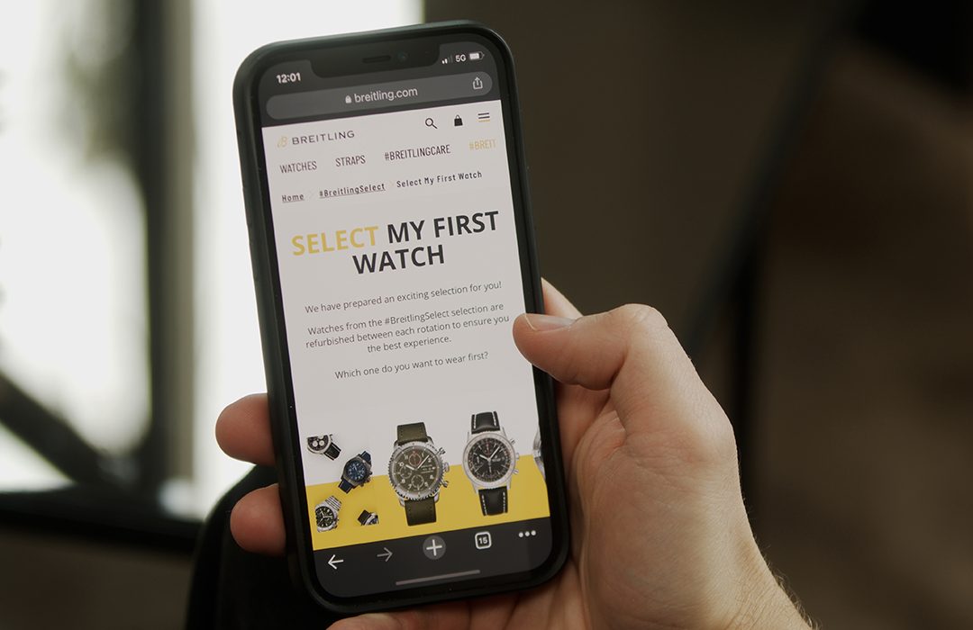 Breitling Select, la nueva forma de elegir tu reloj